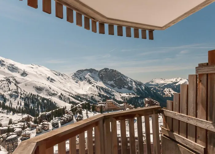 Studio 4 Personnes Vue Montagne Mae-9041