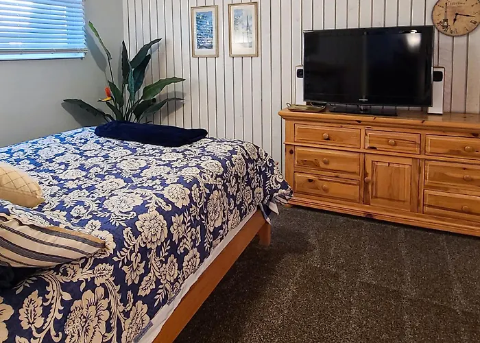 Mid-Century Modern Basement Apartment & Retro Game Room