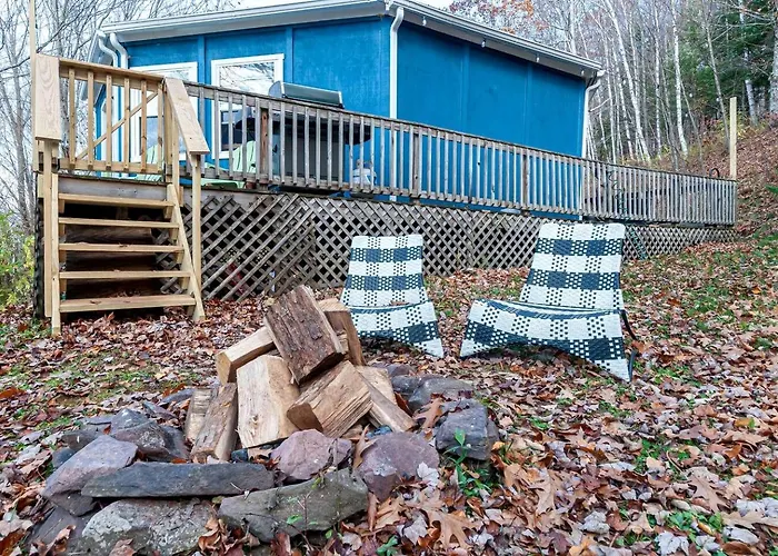 Enchanting Yurt Rental With A Cozy Fireplace For A Catskills Weekend Getaway