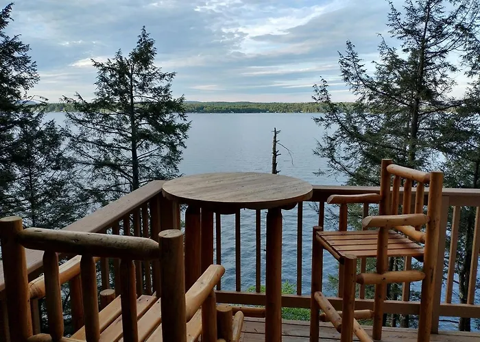 Lake Winnipesaukee Island For A Waterfront Glamping Getaway!