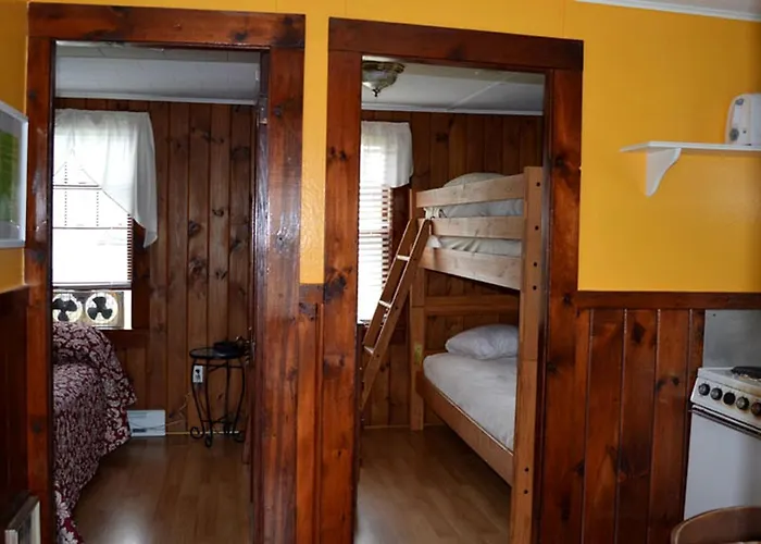 Rustic Camping Rental With Private Outdoor Deck In Lake Region Of New Hampshire