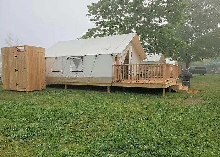 Spacious Safari Tent Rental Ideal For Glamping Near Nyc