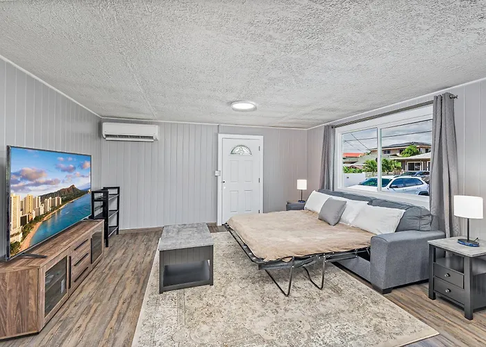 Renovated Steps To The Beach Cottage In Ewa Beach Serene Home C