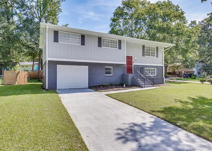 Private Yard & Theater! Modern College Park Home