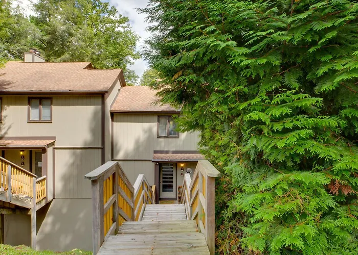 Steps To Sugar Mountain! Condo W/ Furnished Deck