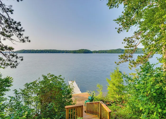 Lakefront Harrisville Cabin W/ Dock & Decks!