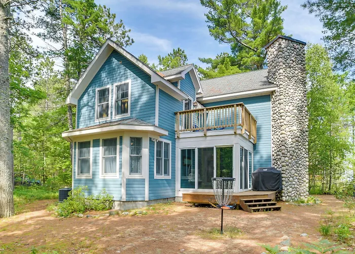 Waterfront Cheboygan Home W/ Fire Pit