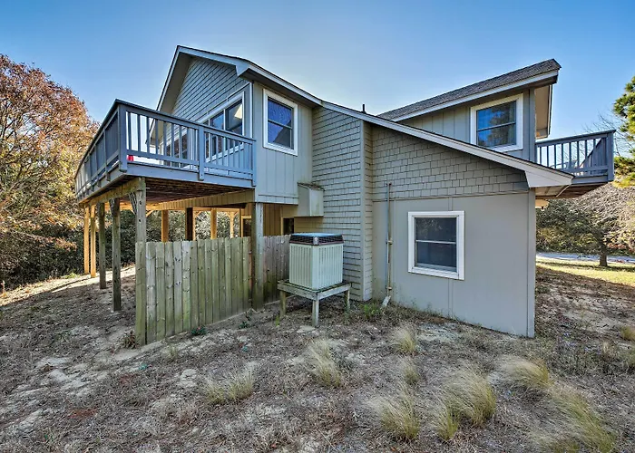 Bright Southern Shores Family Home < 1 Mi To Beach