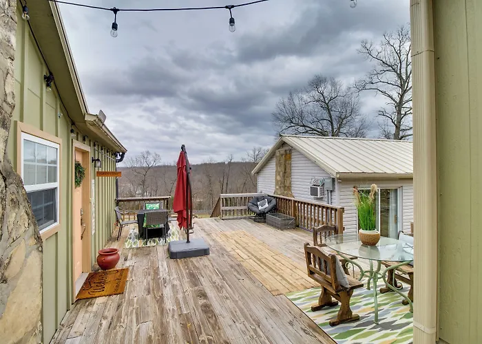 Mountain Home Cabin W/ Fire Pit < 1 Mi To Lake!