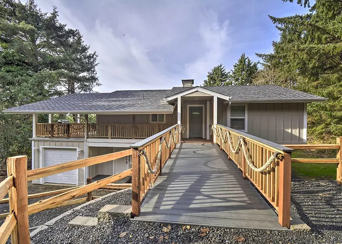 Coastal Washington Getaway: Walk To Beach!
