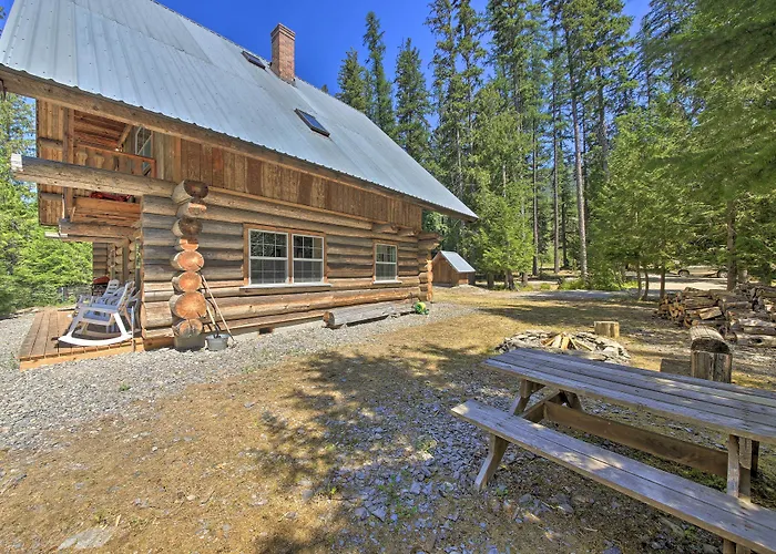Expansive Moyie Riverfront Cabin - Pets Welcome!