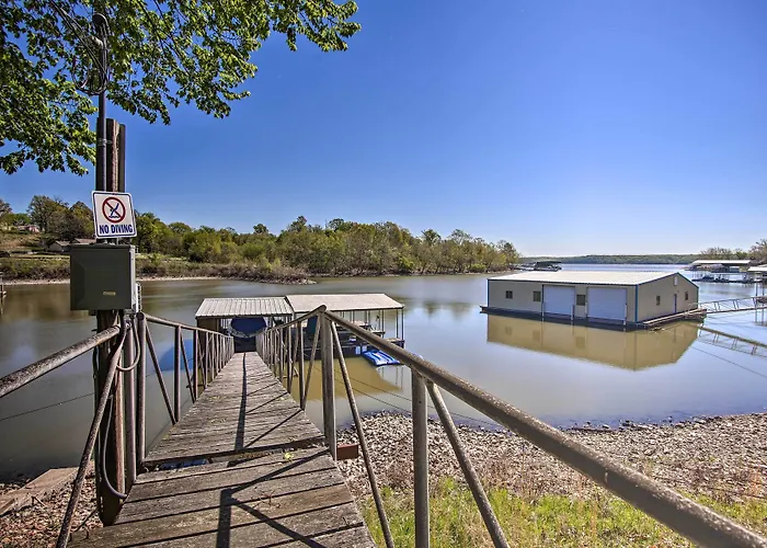 Dock & Grand Lake Access! Idyllic Afton Getaway