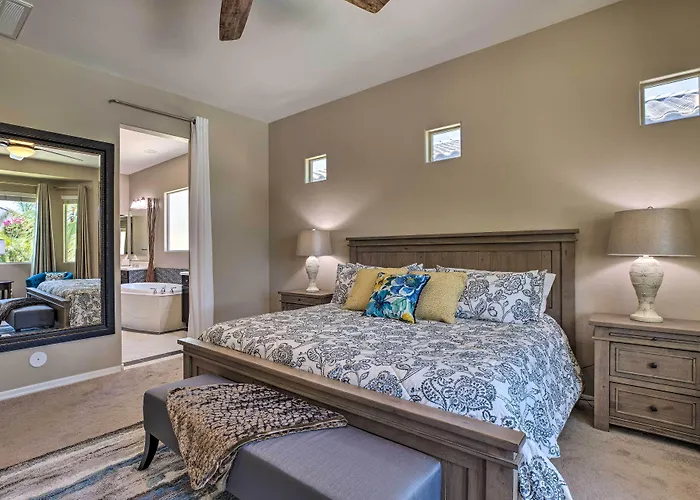 Modern Azure Home W/ Beautiful Patio, Pool & Spa!