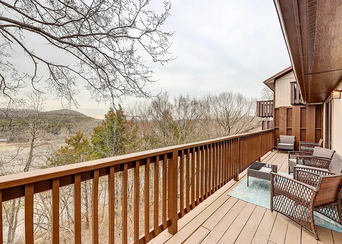 Holiday Island Vacation Rental W/ 2 Balconies
