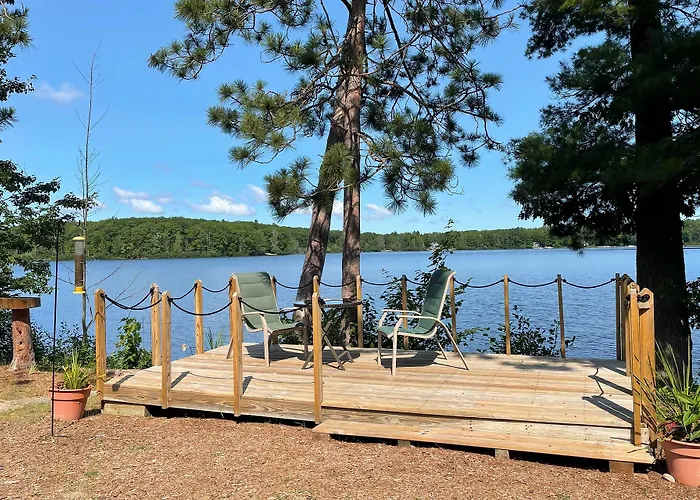 Pine Ridge Resort Cabin On Bass Lake W/ Dock!
