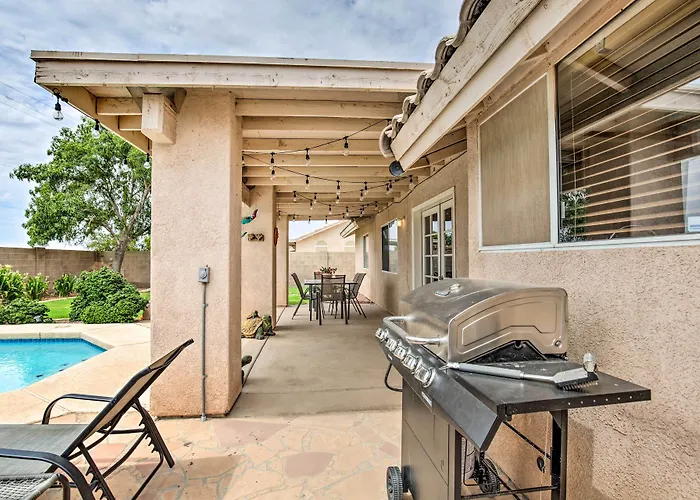 Sunny Yuma Retreat W/ Private Pool & Grill!
