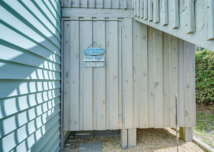 Charming Surf City Beach House - Walk To Ocean!