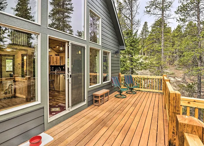 Rocky Mountain Alma Cabin With Deck & Hot Tub!