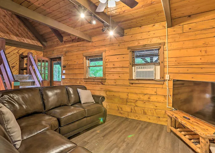 Pocono Log Cabin: Fireplace, Fire Pits & Amenities
