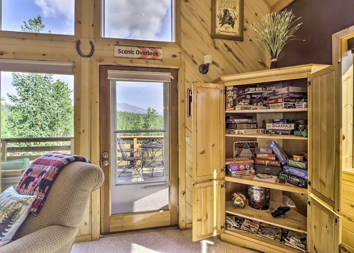 Secluded Fairplay Home W/ Hot Tub & Mountain Views