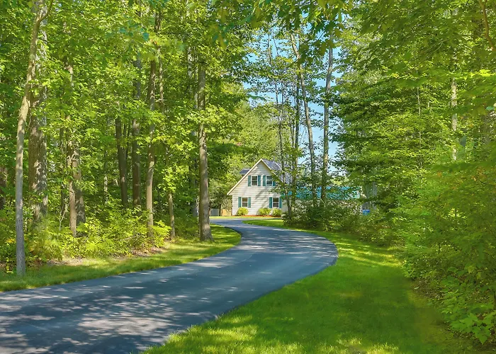 Interlochen Lake House W/ Deck, Fire Pit & Dock!