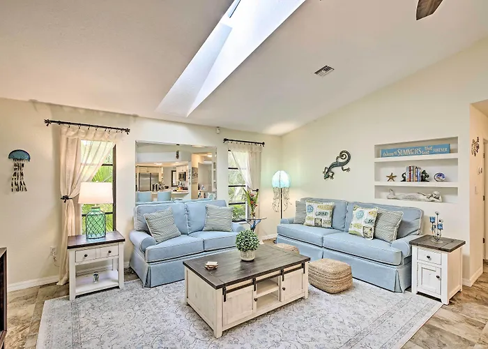 Canal Waterfront Home With Private Pool & Dock!