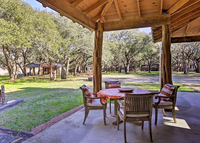 Riverfront Blanco Home W/ Shaded Porch + Hot Tub