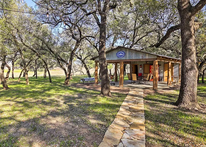 Riverfront Blanco Home W/ Shaded Porch + Hot Tub
