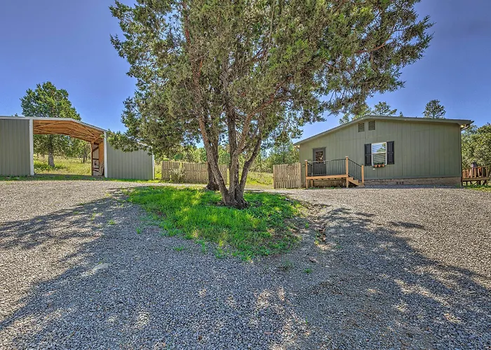 Peaceful Alto Home W/ Deck ~ 12 Mi To Ski Apache!