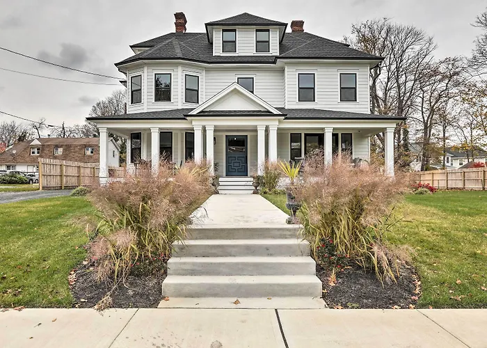 Grand Long Branch Home: 1 Block To Beach!
