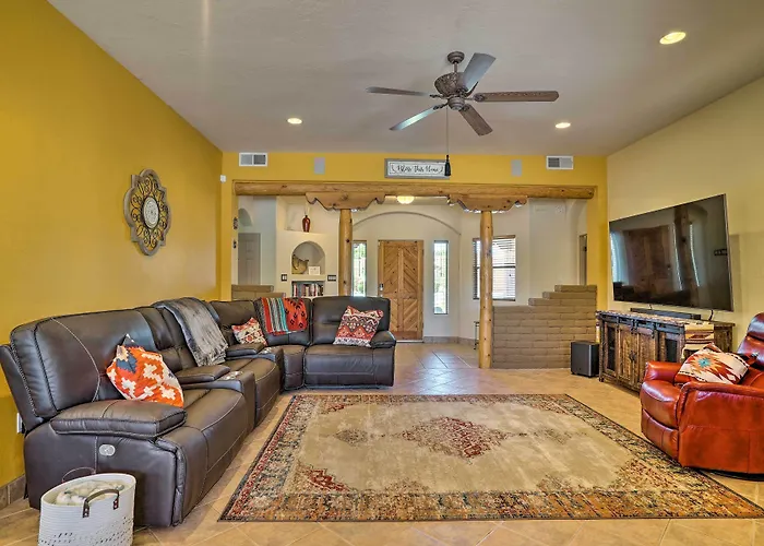 Rustic Las Cruces Escape - 2 Mi To Nmsu!