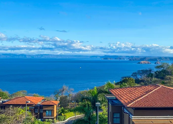 Ocean-View Ocotal Villa, Balcony & Pool