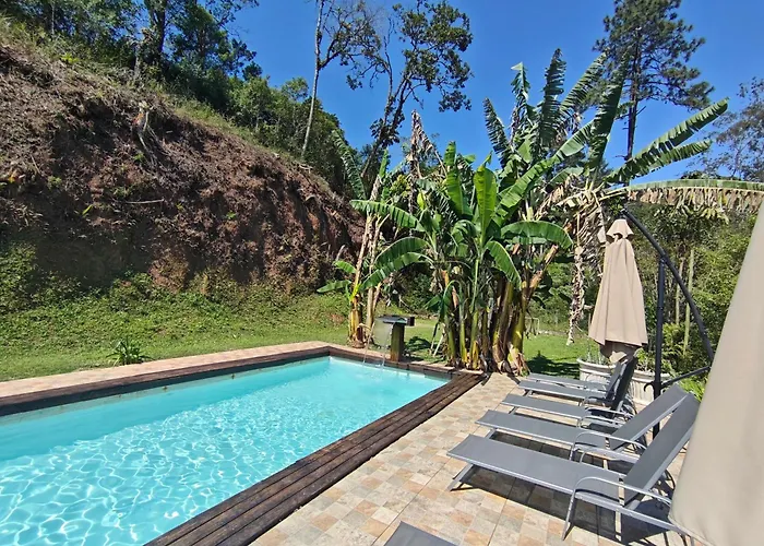 Sitio Chacara Piscina Aquecida Acesso Asfaltado