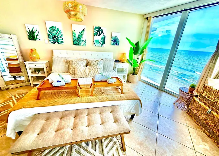 Penthouse Beach Oasis 704 Lovely Daytona Ocean Front Incredible Ocean View