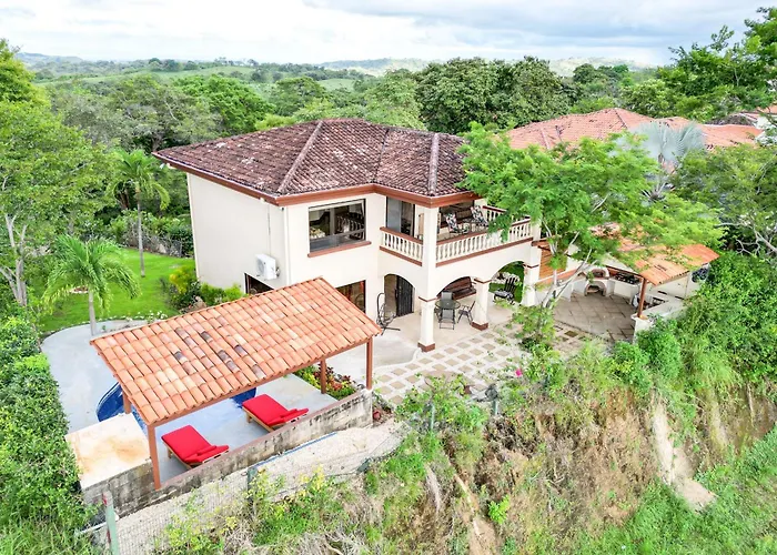 Private Pool, Mtn-View! 3Br Playas Coco Home
