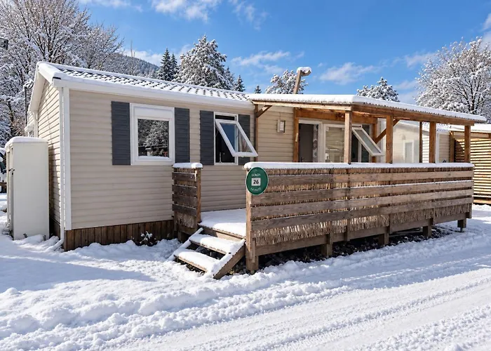 Le Genepi Mobil-Home 3 Chambres Pour 6 Pers Avec Climatisation Camping 3 Etoiles