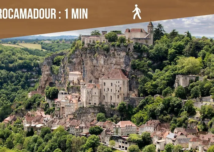 Dans La Cite De Rocamadour L'Oustal De Beline