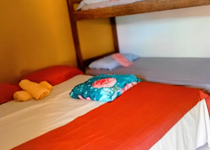 Quarto para temporada na praia do corsário