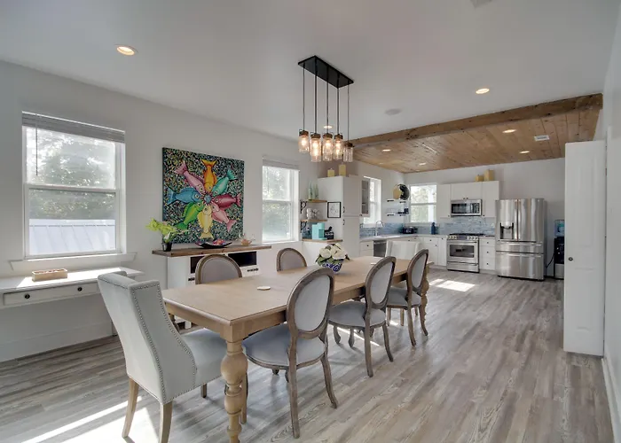 Sunny Waveland Home Rental W/ Pool: Walk To Beach!