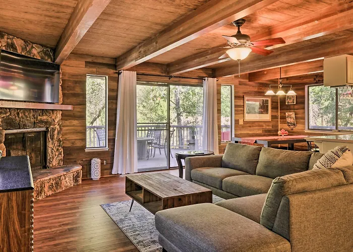Spacious Groveland Cabin W/ Wraparound Deck!