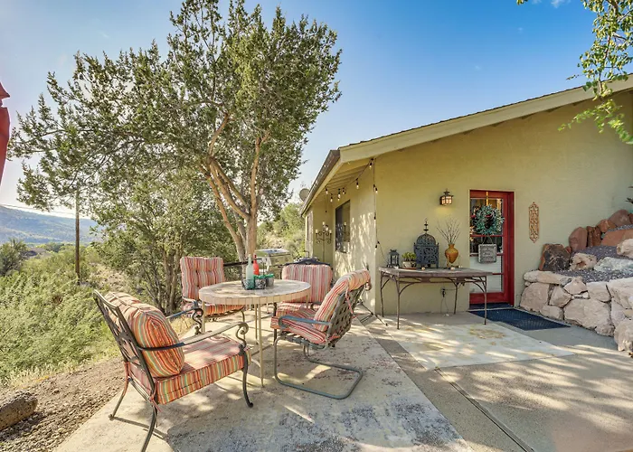 Vineyard Views & Sauna At Cornville Home!