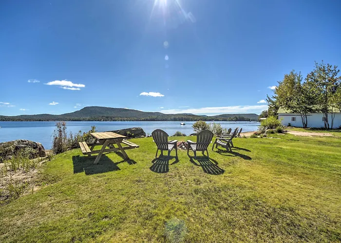 Lake Pleasant Cabin On 3 Acres W/ Private Beach!