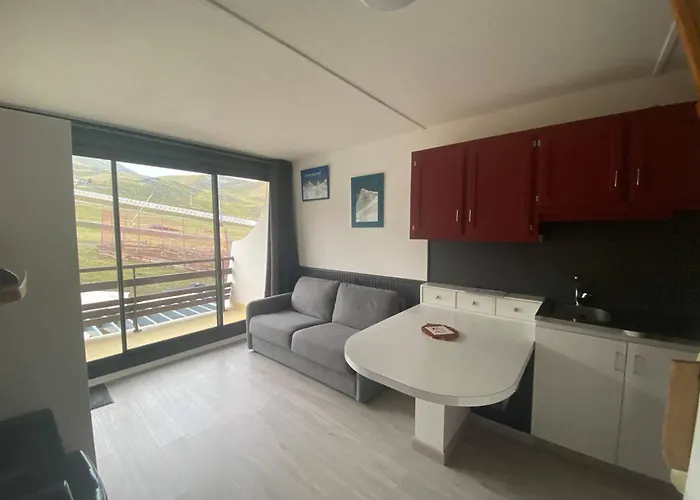 Studio Pour 4/5 Pers. Avec Balcon, Acces Pistes, Casier A Skis, Parking, Residence Avec Ascenseur
