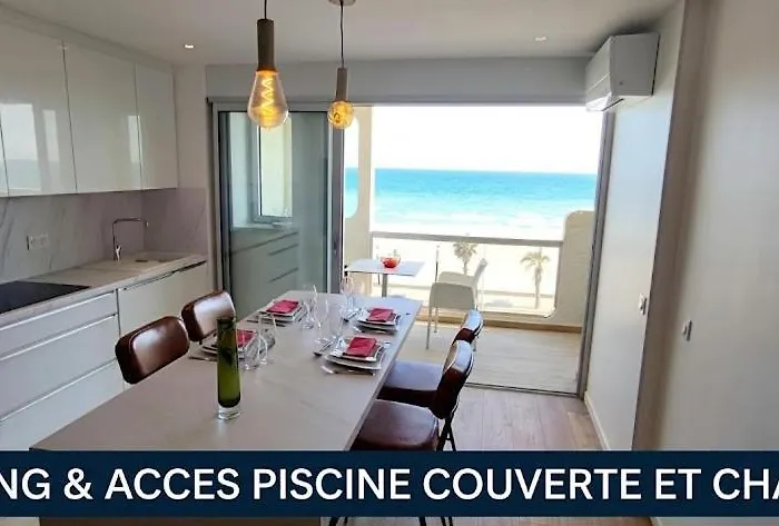 Belle Vue Mer Canet Plage Acces Piscine Couverte Et Chauffee