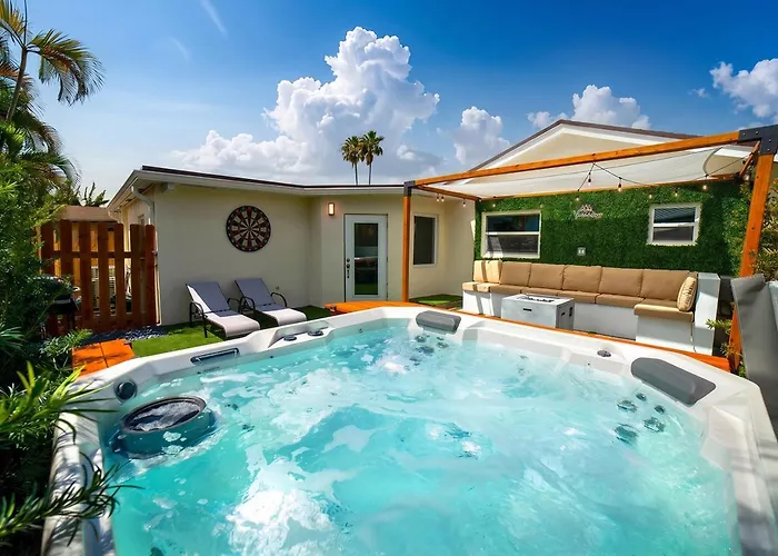 Miami Chic 6Br Jacuzzi Games, 16 Min To Airport L52