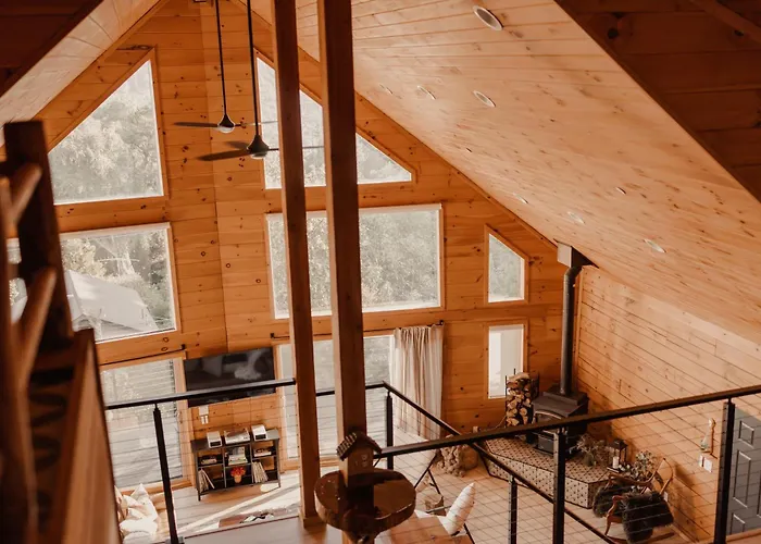 Award-Winning A-Frame With Hot Tub Sunset Views