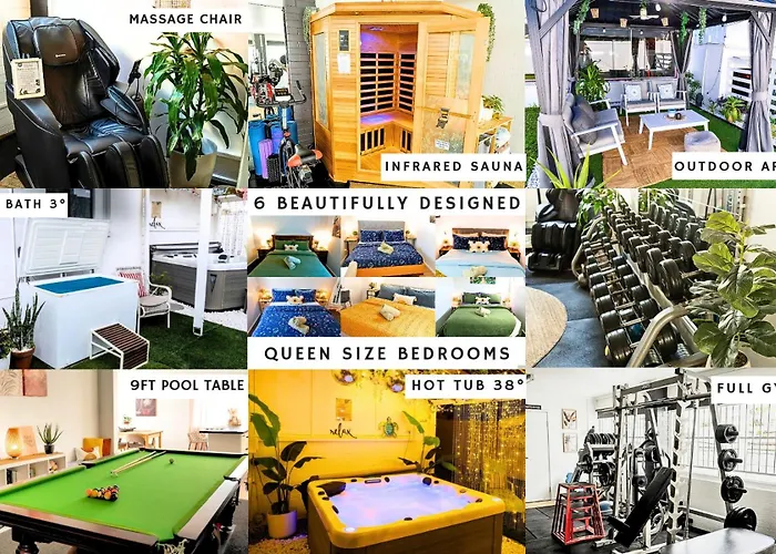 Hot Tub, Ice Bath, Gym, Sauna, Pool Table Coorparoo Haven