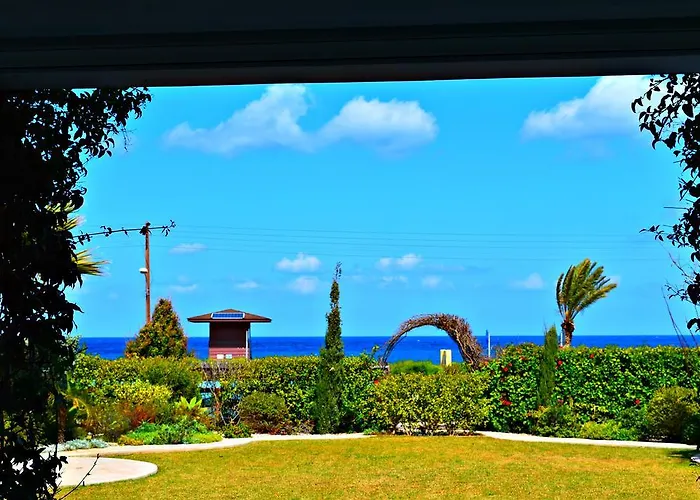 Latchi Beach Front Villa - Private Heated Pool - Amazing Uninterrupted Sea Views