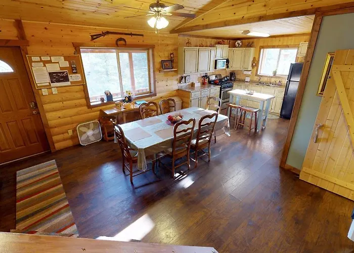 Long View Cabin, Breakfast Deck Overlooking The Canyon!