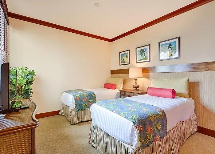 Spacious Fourth Floor Villa With Pool View - Ocean Tower At Ko Olina Beach Villas Resort